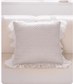 Modern And Minimalist Living Room Sofa Pillow Cover (Option: Grey-Pillow case and pillow corev)