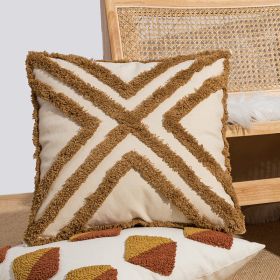 Home Cushion American Geometric Tufted Loop Pillow Sofa Living Room And Bedside Throw Pillowcase Waist Pillow (Option: Tufted Type-45x45cm Without Core)
