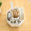 360Â° Rotating Pen Holder Desk Accessories Large Capacity Pencil Storage Box Desktop Organizer School Office Stationery