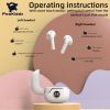 SQ1 touch wireless Bluetooth headset LED electric display touch music stereo delay free video game headset